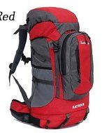 SB@Large Capacity 60L Outdoor Sports Camping Hiking Travel Backpack , blue N4