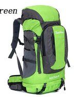 SB@Large Capacity 60L Outdoor Sports Camping Hiking Travel Backpack , blue N5