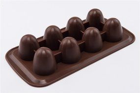 8 Cavity Round Silicone Handmade Cake Ice Pudding Soap Making Moulds N5