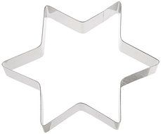 Fat Daddio&#039;s Stainless Steel Star Cake and Pastry Ring, 10 Inch x 2 Inch