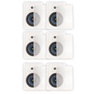 Blue Octave RW63 In Wall 6.5" Speakers 3 Way 1920 Watts New 3 Pair Pack RW63-3PR