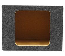 Rockville RKS10 10" Sealed Solo Baric L7/L5/L3 Car Subwoofer Enclosure Box S10L7 N4