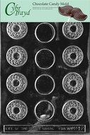 Cybrtrayd M012 Oreo Cookie (1 Cookie) Chocolate Candy Mold with Exclusive Cybrtrayd Copyrighted Chocolate Molding...