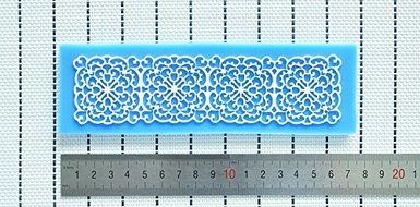 MathildaBaking Collection - Lacework Lace Top Wedding Style Silicone Fondant Lace Molds Serie - Fondant and Gum... N2