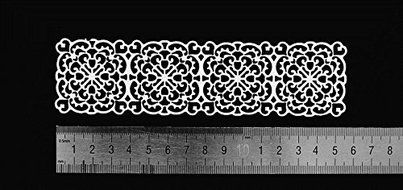 MathildaBaking Collection - Lacework Lace Top Wedding Style Silicone Fondant Lace Molds Serie - Fondant and Gum... N3