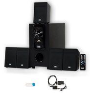 Acoustic Audio AA5150 Home Theater 5.1 Speaker System with USB Bluetooth Optical Input and FM Tuner N2