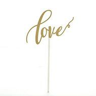 Y&amp;XL&amp;H 1PCS LOVE Cake Decoration Wedding Cake Topper Custom Wedding Cake Topper Paperboard Glitter