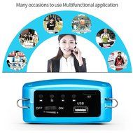 WinBridge WB003 Portable Waist Voice Amplifier with 7.4V/1200MAh Lithium Battery Suitable for Tour Guides, Teachers... N14