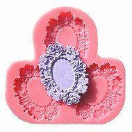 Y&amp;XL&amp;H Three Classical Frame Fondant Cake Molds Chocolate Mould For The Kitchen Baking