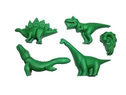 Win&amp;Co Dinosaur Ice Trays/Chocolate Molds Set of 2 and 100% food grade pure silicone. Make chocolate dinosaurs... N6