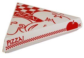 Southern Champion Tray Paperboard Pizza Slice Clamshell Food Container (Case of 400) N5