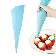 Crazydeal 13&quot; Reusable Silicone Icing Piping Cream Pastry Bag Cake DIY Decorating Tool N5