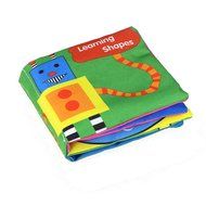 Picture Cognize Book，BeautyVan Intelligence Development New Soft Cloth Baby Learn Picture Cognize Book (D) N5