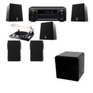 M&amp;K Sound S150II Loudspeaker 5.1 Thorens TD-240-2 HRS12 Denon AVR-X5200W
