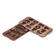 Silikomart Silicone Easy Chocolate Mold, Winter N2