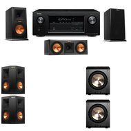 Klipsch RP-150M-E Monitor Speaker 5.2 PL-200 Denon AVR-X2100W