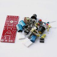 Low-pass filter preamplifier AC 12-15V DIY Kit Dual subwoofer connected