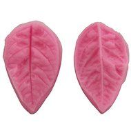 Let'S Diy 2PCS Leaves Press Chocolate Molds Silicone Jelly Cake Foudant Sugar Mould Deocrating Tool Kitchen N2