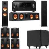 Klipsch RP-280F Tower Speakers-RP-450C-SDS12-7.1-Pioneer Elite SC-85