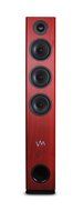 VM Audio EXAT32 Cherry/Black Floorstanding Powered Bluetooth Tower Speakers Pair N8