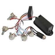 Vktech 3 Band EQ Preamp Circuit For Bass Pickup Active N4