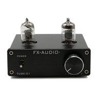 Lysignal 6J1 Tube Box Headphone Amplifier Preamp DC12V Black N2