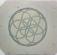 Flexible Resin or Chocolate Mold Sacred Geometry Seed of Life