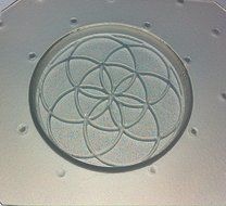 Flexible Resin or Chocolate Mold Sacred Geometry Seed of Life N2