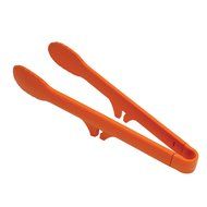 Rachael Ray Tools and Gadgets Three-Piece Tool Set with Lazy Slotted Spoon, Lazy Spoon and Lazy Tongs, Red N4