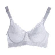 PHOTNO Women Push Up Deep V Ultrathin Underwire Padded Lace Brassiere Bra Big Size N11