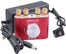 Yeeco&reg; Hifi Mini Bluetooth Amplifier 50W+50W DC 12/24V Wireless Bluetooth Stereo Dual Channel Audio Receiver Power... N19