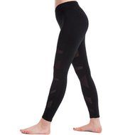 PHOTNO Women&#039;s Mesh Panels Stretchy Workout Sports Gym Yoga Leggings Ninth Yoga Pants N3