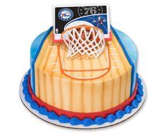 CAKEMAKE NBA Slam Dunk, Cake Topper, Philadelphia 76ers N2