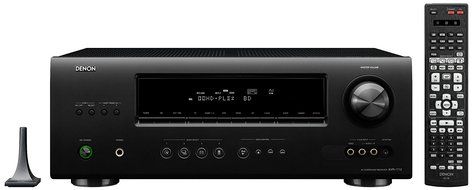Denon AVR-1712 A/V Surround Receiver (Black) (Discontinued by Manufacturer) N2