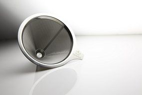 Brewfuze Pour Over Coffee Dripper Filter | Durable &amp; Rust Proof Stainless Steel Drip Coffee Cone With Double Mesh... N3