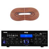 Pyle PDA6BU Amplifier Receiver Stereo, Bluetooth, AM/FM Radio, USB Flash Reader, Aux input (3.5mm) LCD Display... N4