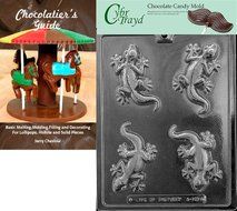 Cybrtrayd Bk-A133 Lizard Animal Chocolate Candy Mold