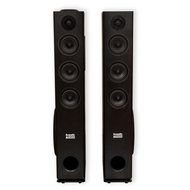 Acoustic Audio TSi350 Bluetooth Powered Floorstanding Tower Home Multimedia Speaker Pair and Mics TSi350M2 N5