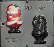 Santa Claus Assembly 4 1/2" Chocolate Candy Mold Christmas 2003
