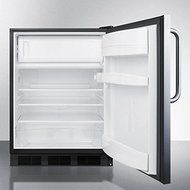 AccuCold CT66BBISSTB 24&quot; CT66JBI Series Medical Freestanding or Built In Compact Refrigerator with 5.1 cu. ft.... N2