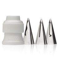 Ateco 4-Piece Ruffle Tube Set