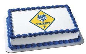 Boy Scout Cub ~ Edible Cake Image Topper