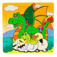 Learning Puzzles Toys ，BeautyVan Wooden Kids 16 Piece Jigsaw Toys For Children Education And Learning Factions...