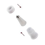 Funwhale Stainless Steel Cake Master Decorating Tip Set, 59pc, Lcing Tips Set Piping Tips DIY Baking Tools with... N4