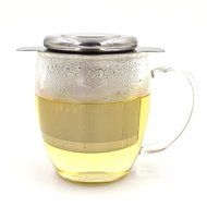 Custom your exclusive tea infuser stainless steel loose leaf tea strainer (name, text, and logo) N3