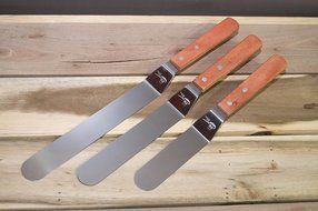 High Quality Icing Spatulas, Cake Decorating Spatulas, 10&rdquo;-8&rdquo;-6&rdquo; Spatula, Set of 3, Professional Grade, Baker,... N9