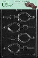 Cybrtrayd T039 Wishbone Life of the Party Chocolate Candy Mold with Exclusive Cybrtrayd Copyrighted Chocolate...