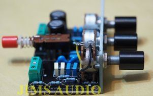 Passive stereo tone control w/ loudness button assembled low distortion N2