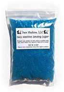 ELECTRIC BLUE Sanding Sugar Sprinkles Crystals Decorations Edible 8 ounces oz half pound weight