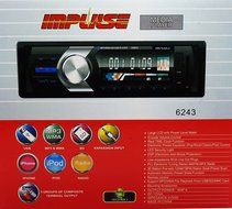 Car Stereo Impulse Wireless Bluetooth with Remote control, Car Stereo Receiver with 20 watts x 4, USB Port, SD... N3